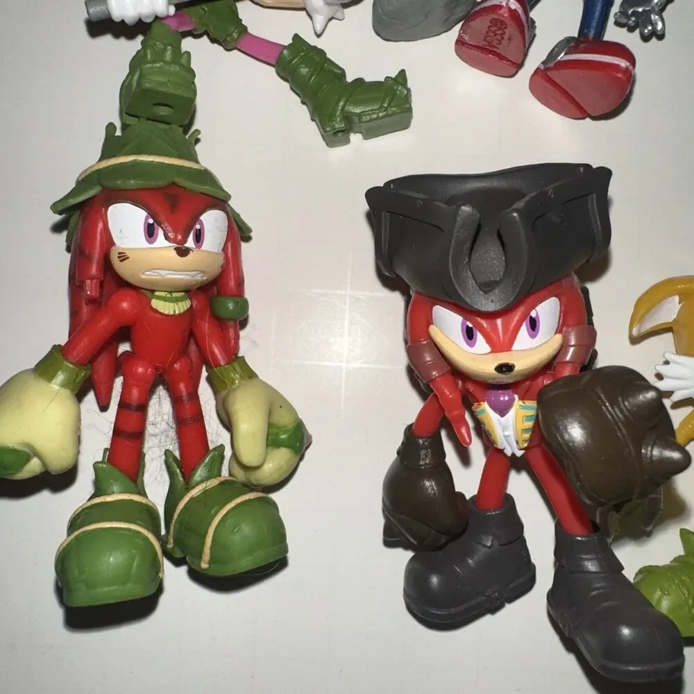 16 sonic the hedgehog figure lot 2”-2.5”